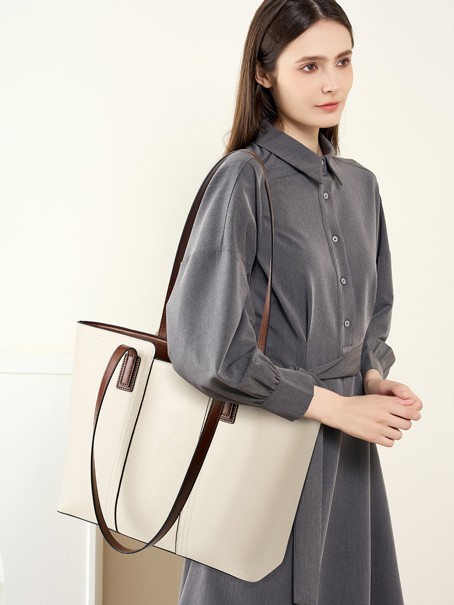 Oversized Daily Commute Tote — Cowhide Mom Bag view 2