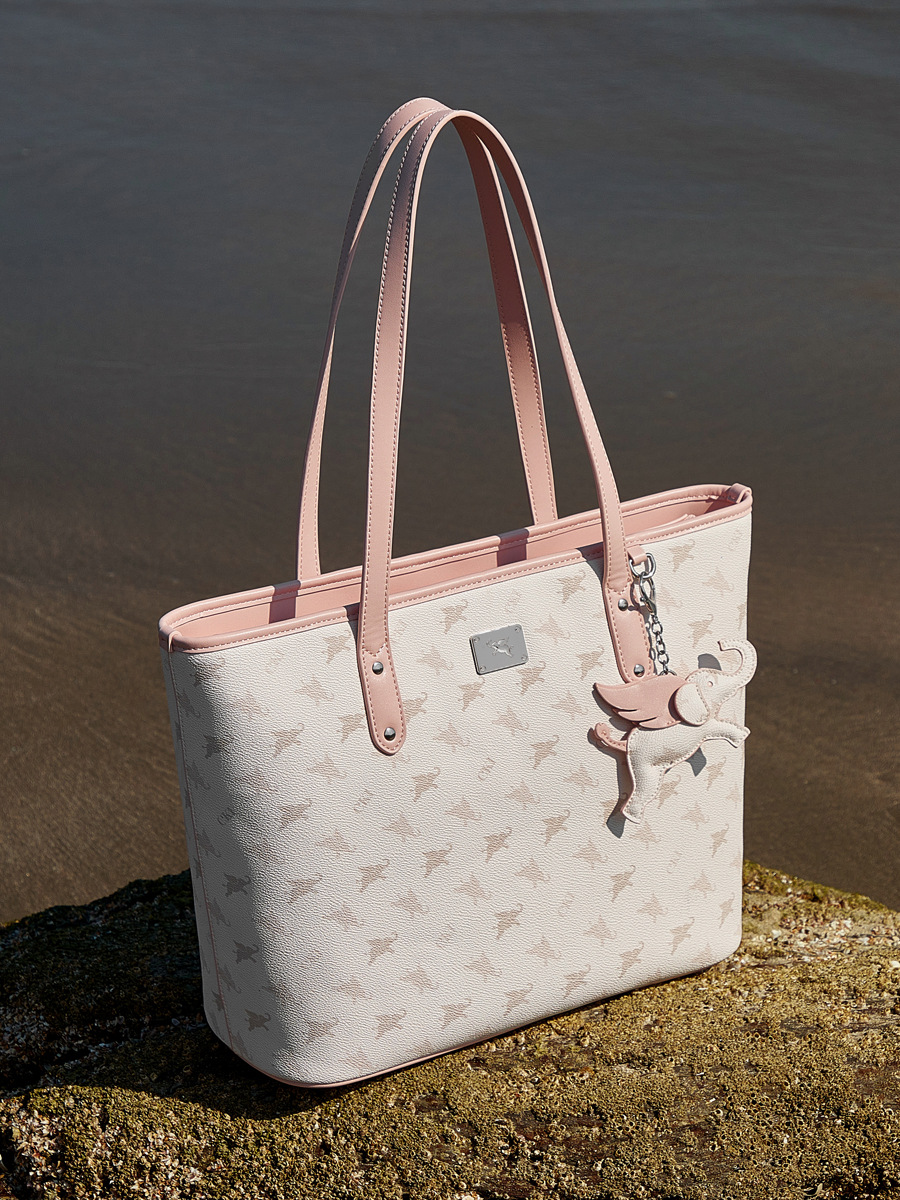 Elephant-Print Large Tote — Student Trend Bestseller view 4