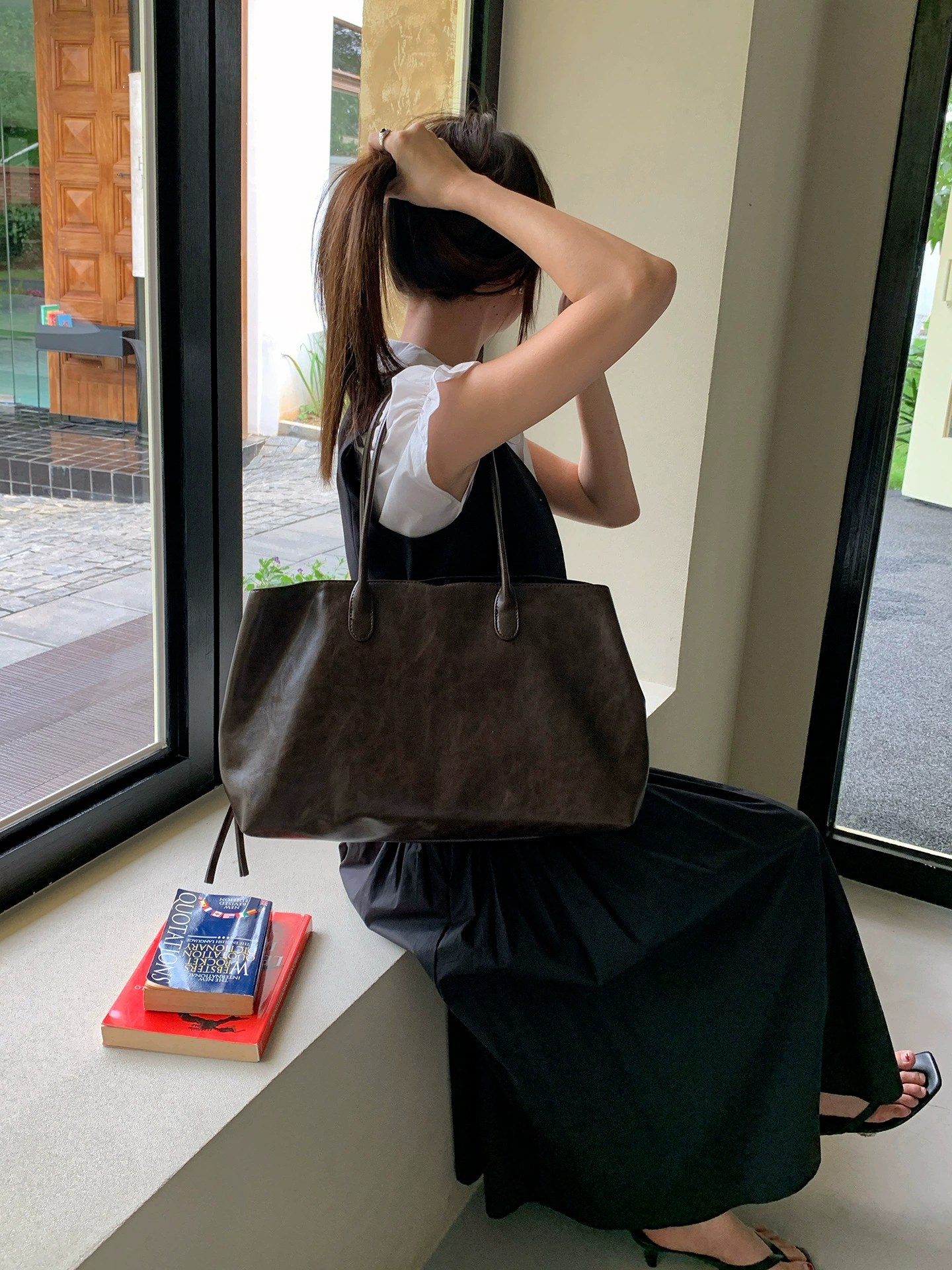 PU Leather Tote Bag view 5