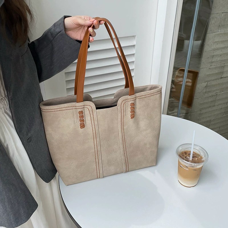 PU Leather Tote Bag view 3