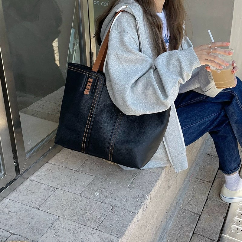 PU Leather Tote Bag view 4