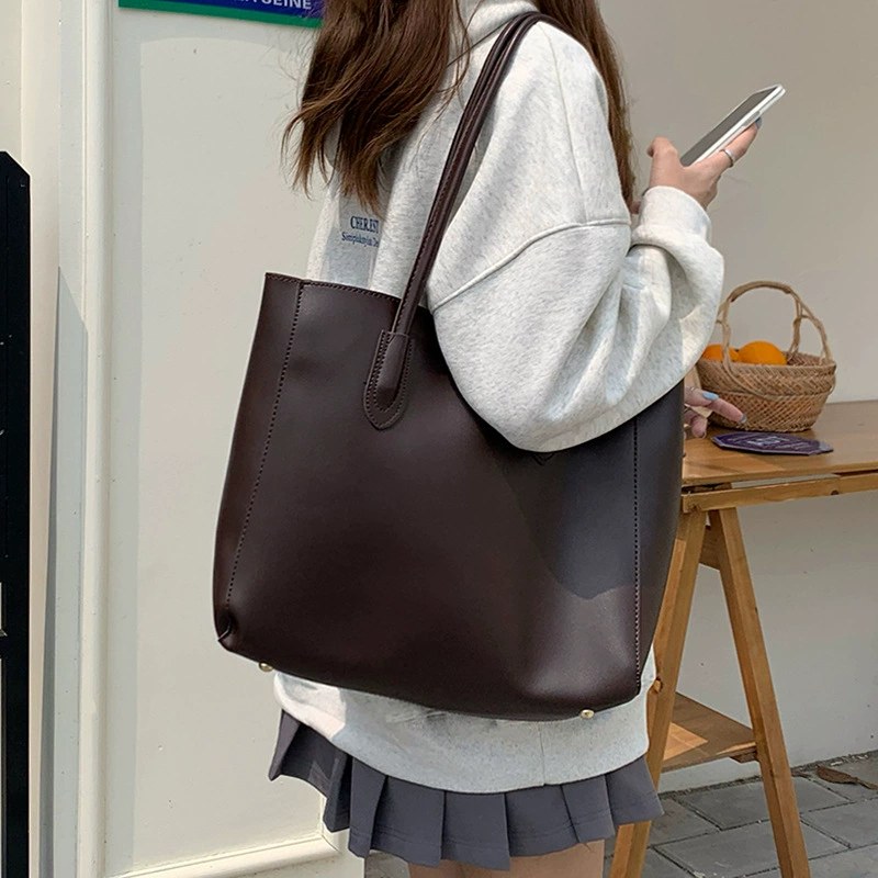 PU Leather Tote Bag view 2