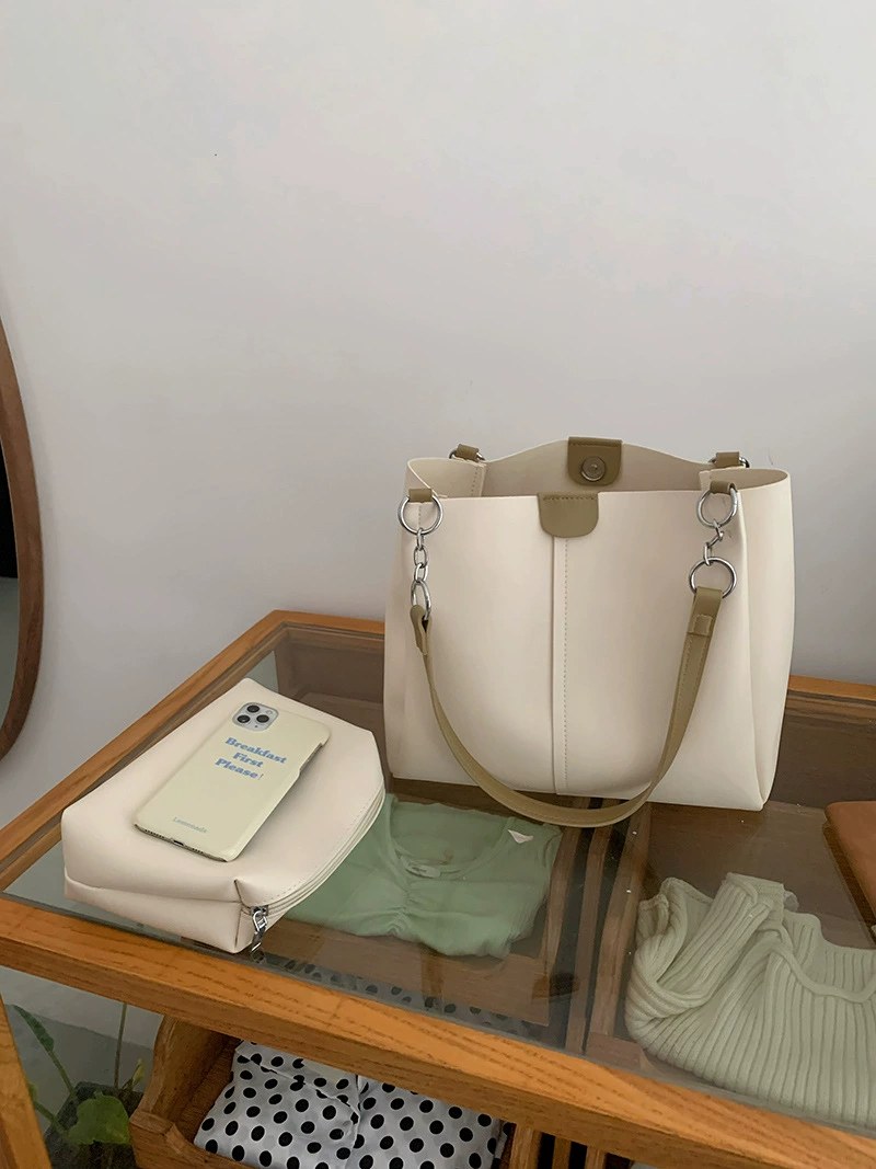 PU Leather Tote Bag view 4