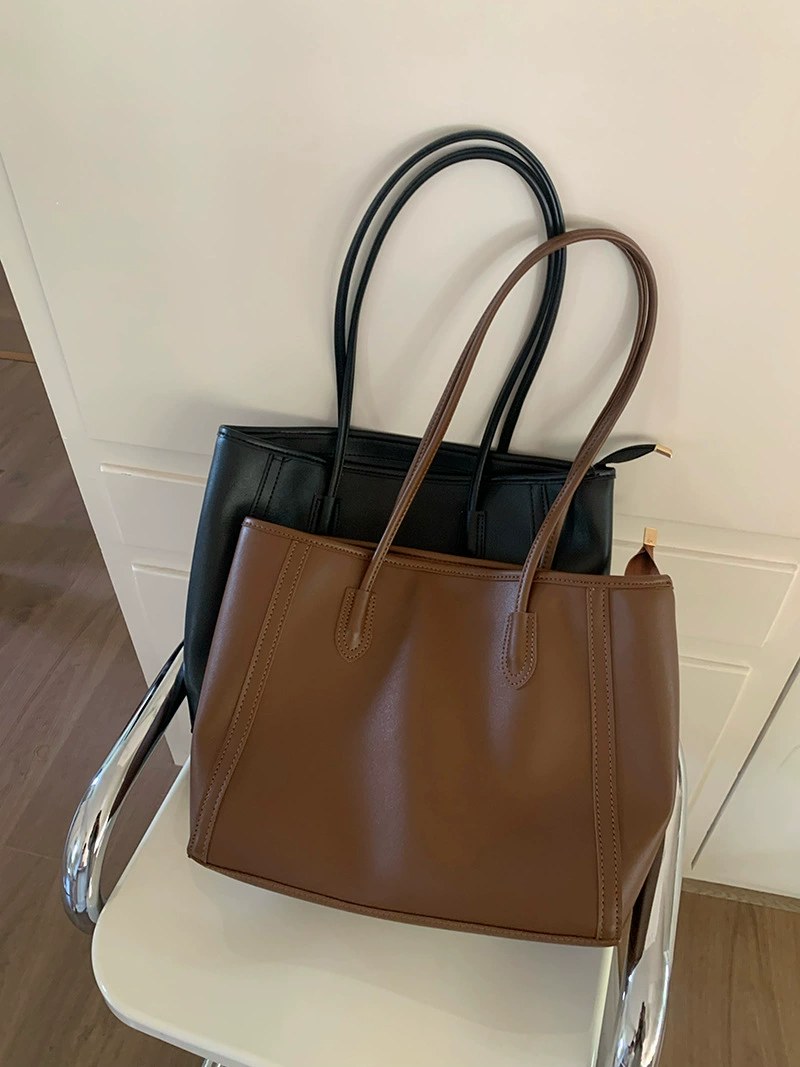 PU Leather Tote Bag view 3
