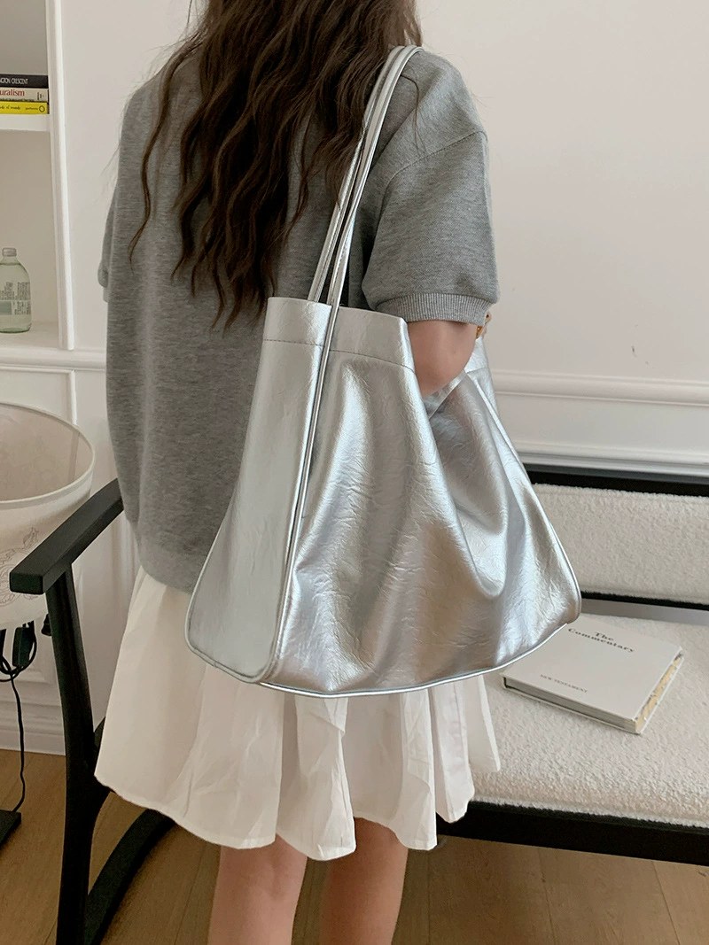 PU Leather Tote Bag view 4