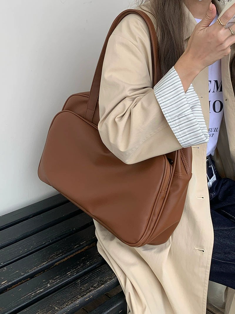 PU Leather Tote Bag view 3