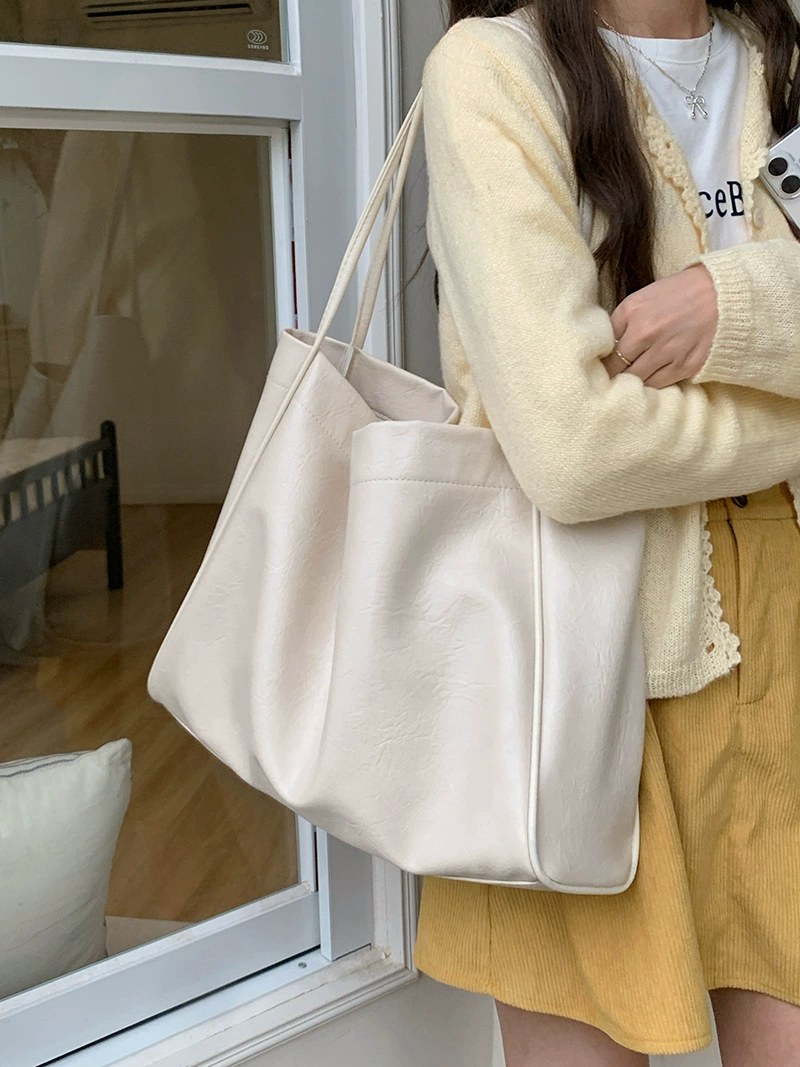 PU Leather Tote Bag view 3