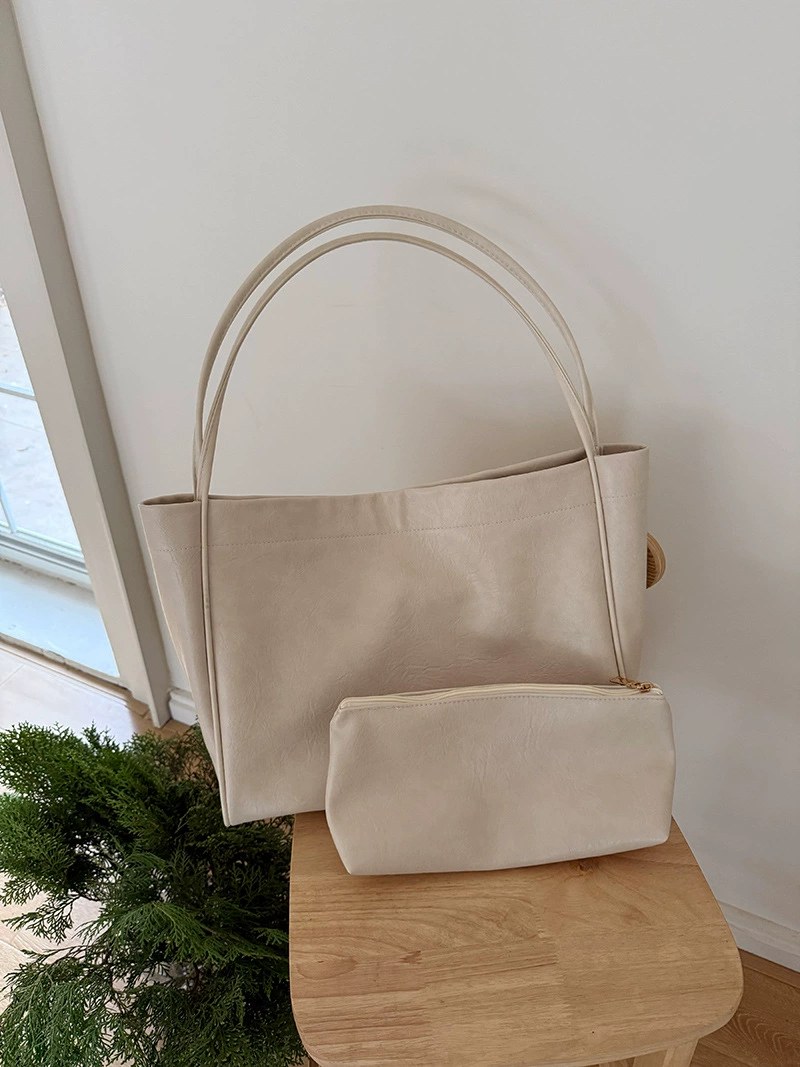 PU Leather Tote Bag view 4