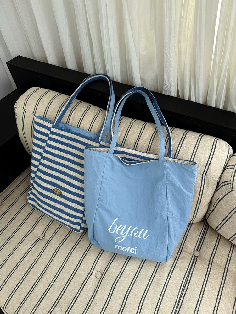 Cotton Canvas Tote Bag view 4