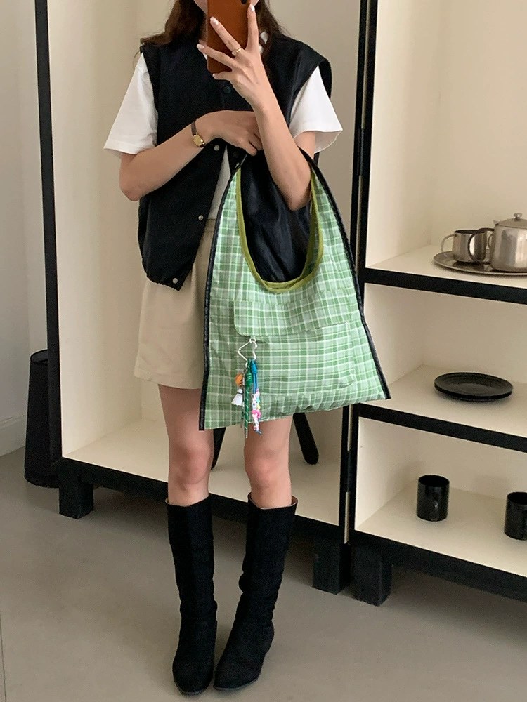 Cotton Canvas Tote Bag view 3
